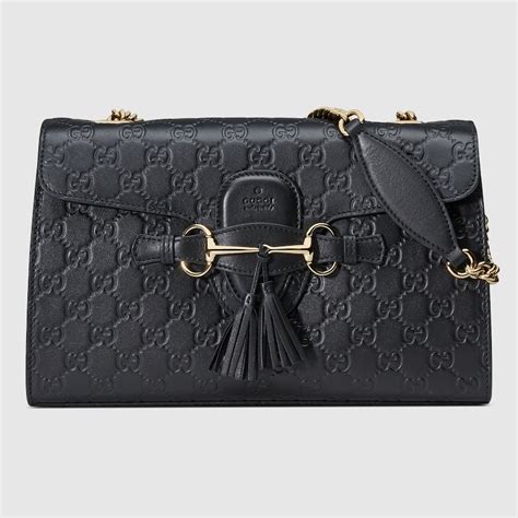 gucci emily chain bag price|gucci guccissima belt bag.